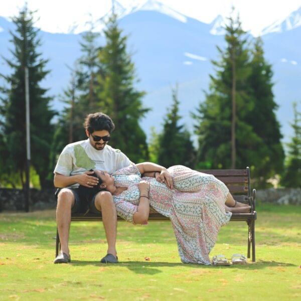 Emotional maternity photographers in Solapur capturing mother close-up portrait