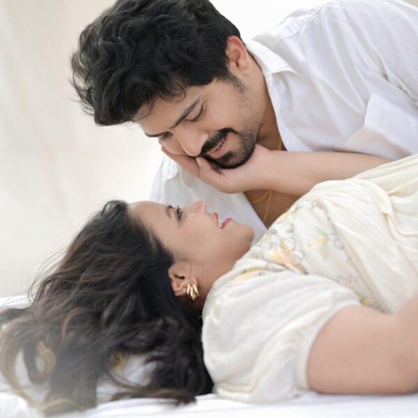 Indoor maternity photoshoot in Solapur with elegant studio lighting